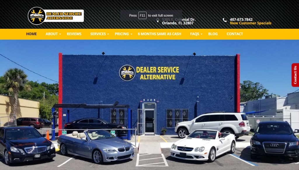 Dealer Service Alternative